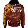 Australia Naidoc Week Zip-up Hoodie - Welcome to Naidoc Week