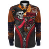 Essendon Long Sleeve Shirt Halloween Night Reaper Zipper