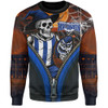North Melbourne Sweatshirt Halloween Night Reaper Zipper