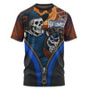 Carlton T-Shirt Halloween Night Reaper Zipper Carlton T-Shirt Halloween Night Reaper Zipper