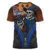 Carlton T-Shirt Halloween Night Reaper Zipper Carlton T-Shirt Halloween Night Reaper Zipper