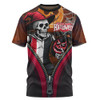 St Kilda T-Shirt Halloween Night Reaper Zipper