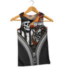 Collingwood Men Singlet Halloween Night Reaper Zipper Collingwood Men Singlet Halloween Night Reaper Zipper