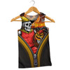 Gold Coast SUNS Men Singlet Halloween Night Reaper Zipper Gold Coast SUNS Men Singlet Halloween Night Reaper Zipper