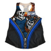 Carlton Women Racerback Singlet Halloween Night Reaper Zipper