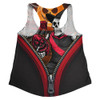 Essendon Women Racerback Singlet Halloween Night Reaper Zipper