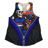 Western Bulldogs Women Racerback Singlet Halloween Night Reaper Zipper