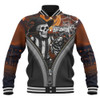 Collingwood Baseball Jacket Halloween Night Reaper Zipper