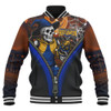 West Coast Eagles Baseball Jacket Halloween Night Reaper Zipper