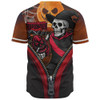 Essendon Baseball Shirt Halloween Night Reaper Zipper Essendon Baseball Shirt Halloween Night Reaper Zipper