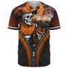 GWS GIANTS Baseball Shirt Halloween Night Reaper Zipper