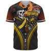 Richmond Baseball Shirt Halloween Night Reaper Zipper Richmond Baseball Shirt Halloween Night Reaper Zipper