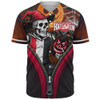 St Kilda Baseball Shirt Halloween Night Reaper Zipper St Kilda Baseball Shirt Halloween Night Reaper Zipper