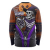 Fremantle Long Sleeve T-shirt Halloween Night Reaper Zipper