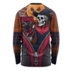 Melbourne Long Sleeve T-shirt Halloween Night Reaper Zipper