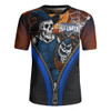 Carlton Rugby Jersey Halloween Night Reaper Zipper Carlton Rugby Jersey Halloween Night Reaper Zipper