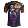 Fremantle Rugby Jersey Halloween Night Reaper Zipper