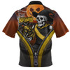 Richmond Zip Polo Shirt Halloween Night Reaper Zipper