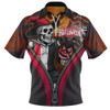 St Kilda Zip Polo Shirt Halloween Night Reaper Zipper