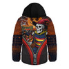 Adelaide Crows Hooded Padded Jacket Halloween Night Reaper Zipper