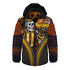 Hawthorn Hooded Padded Jacket Halloween Night Reaper Zipper
