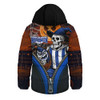 North Melbourne Hooded Padded Jacket Halloween Night Reaper Zipper North Melbourne Hooded Padded Jacket Halloween Night Reaper Zipper