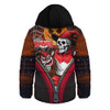 Sydney Swans Hooded Padded Jacket Halloween Night Reaper Zipper