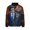 North Melbourne Padded Jacket Halloween Night Reaper Zipper