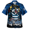 Geelong Cats Hawaiian Shirt Full Moon Fever Halloween Supporter Geelong Cats Hawaiian Shirt Full Moon Fever Halloween Supporter