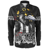 Collingwood Long Sleeve Shirt Full Moon Fever Halloween Supporter Collingwood Long Sleeve Shirt Full Moon Fever Halloween Supporter
