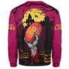 Brisbane Lions Sweatshirt Full Moon Fever Halloween Supporter
