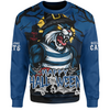 Geelong Cats Sweatshirt Full Moon Fever Halloween Supporter
