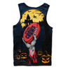 Adelaide Crows Men Singlet Full Moon Fever Halloween Supporter