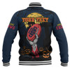 Adelaide Crows Baseball Jacket Full Moon Fever Halloween Supporter Adelaide Crows Baseball Jacket Full Moon Fever Halloween Supporter