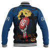Geelong Cats Baseball Jacket Full Moon Fever Halloween Supporter