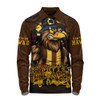 Hawthorn Long Sleeve Polo Shirt Full Moon Fever Halloween Supporter