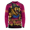 Brisbane Lions Long Sleeve T-shirt Full Moon Fever Halloween Supporter