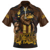 Hawthorn Zip Polo Shirt Full Moon Fever Halloween Supporter