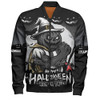 Collingwood Bomber Jacket Dark Pumpkin Halloween Spirit