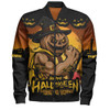 Hawthorn Bomber Jacket Dark Pumpkin Halloween Spirit