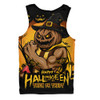 Hawthorn Men Singlet Dark Pumpkin Halloween Spirit