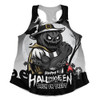 Collingwood Women Racerback Singlet Dark Pumpkin Halloween Spirit