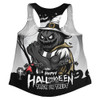 Collingwood Women Racerback Singlet Dark Pumpkin Halloween Spirit