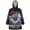 Western Bulldogs Snug Hoodie Dark Pumpkin Halloween Spirit