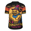 Brisbane Lions Rugby Jersey Dark Pumpkin Halloween Spirit