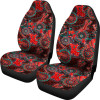 Australia Car Seat Covers - Aboriginal Animal & Dot Acrylic Paint