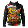 GWS GIANTS Hoodie Santa Scoring Touchdown On Christmas Game Day