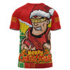 Gold Coast SUNS T-Shirt Santa Scoring Touchdown On Christmas Game Day