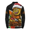GWS GIANTS Long Sleeve Polo Shirt Santa Scoring Touchdown On Christmas Game Day