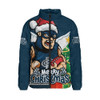 Carlton Padded Jacket Santa Scoring Touchdown On Christmas Game Day